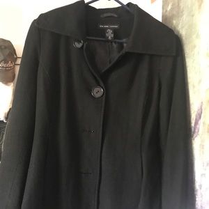 New York and Company Black Coat
